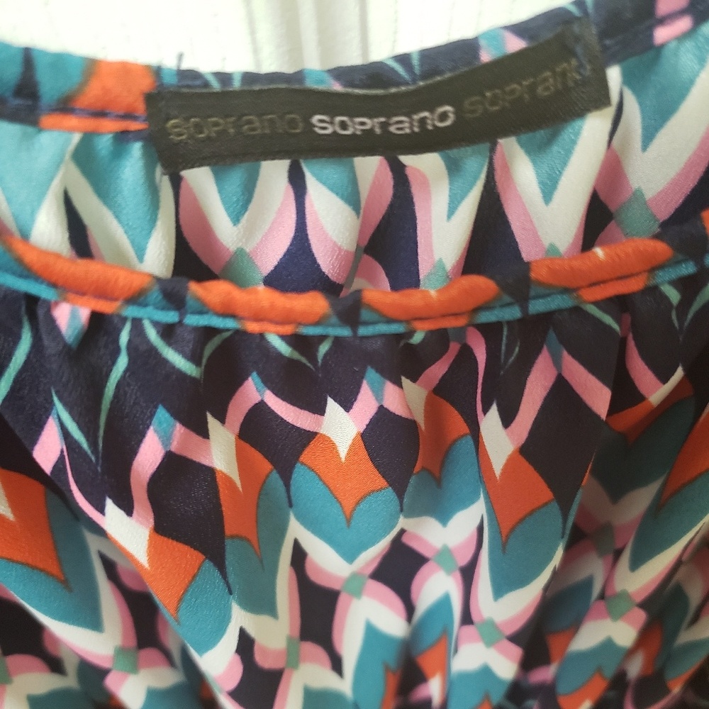 Patterned Sun Dress - Picture 3 of 6